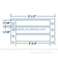 Item # 110158 Computer Labels 2-3/4 x 7/16 Single Width Dot Matrix Blank Labels